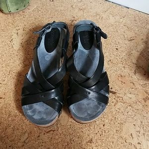 Black Bussola sandal